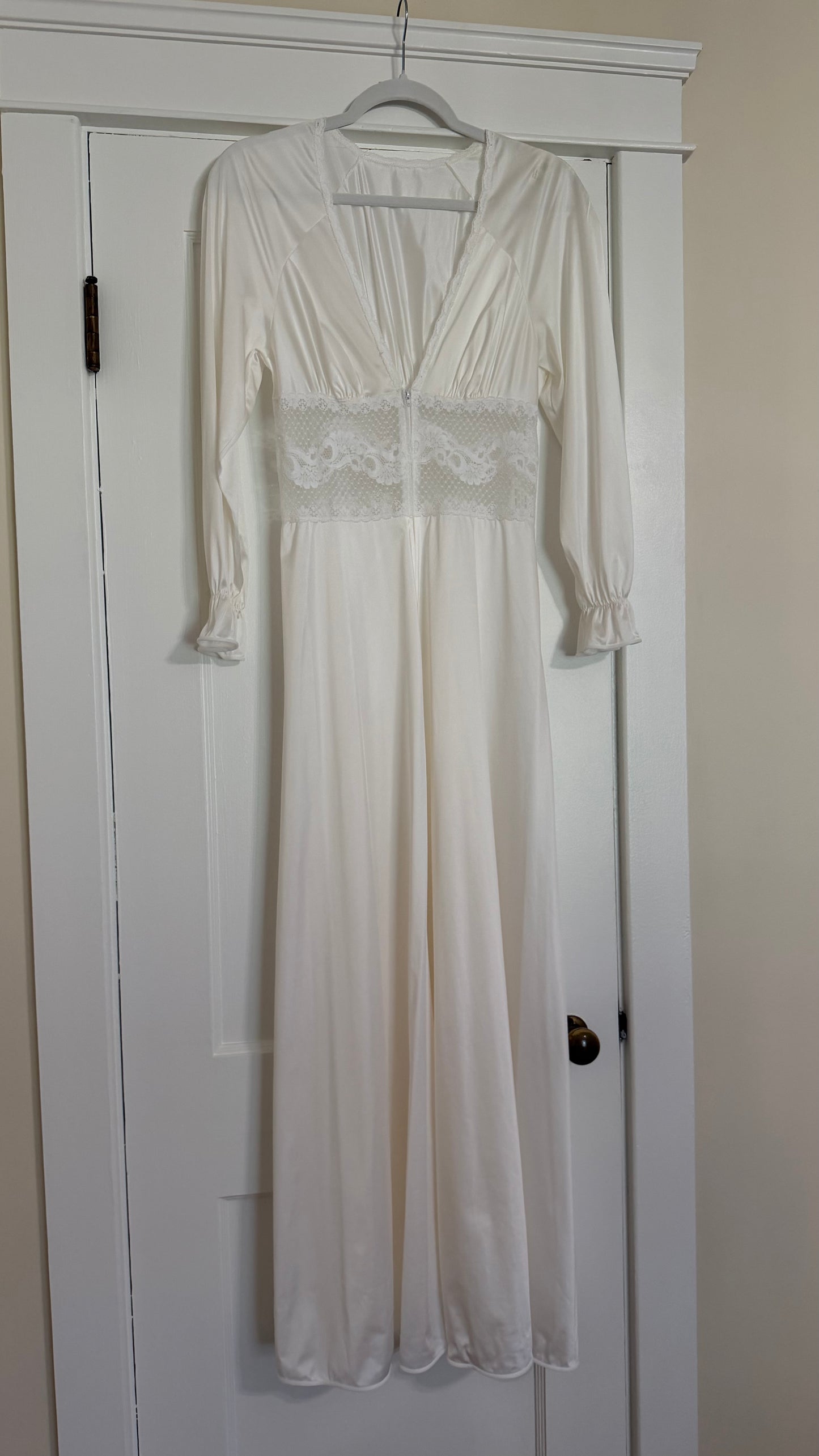 Lace Maxi Slip & Peignoir Set