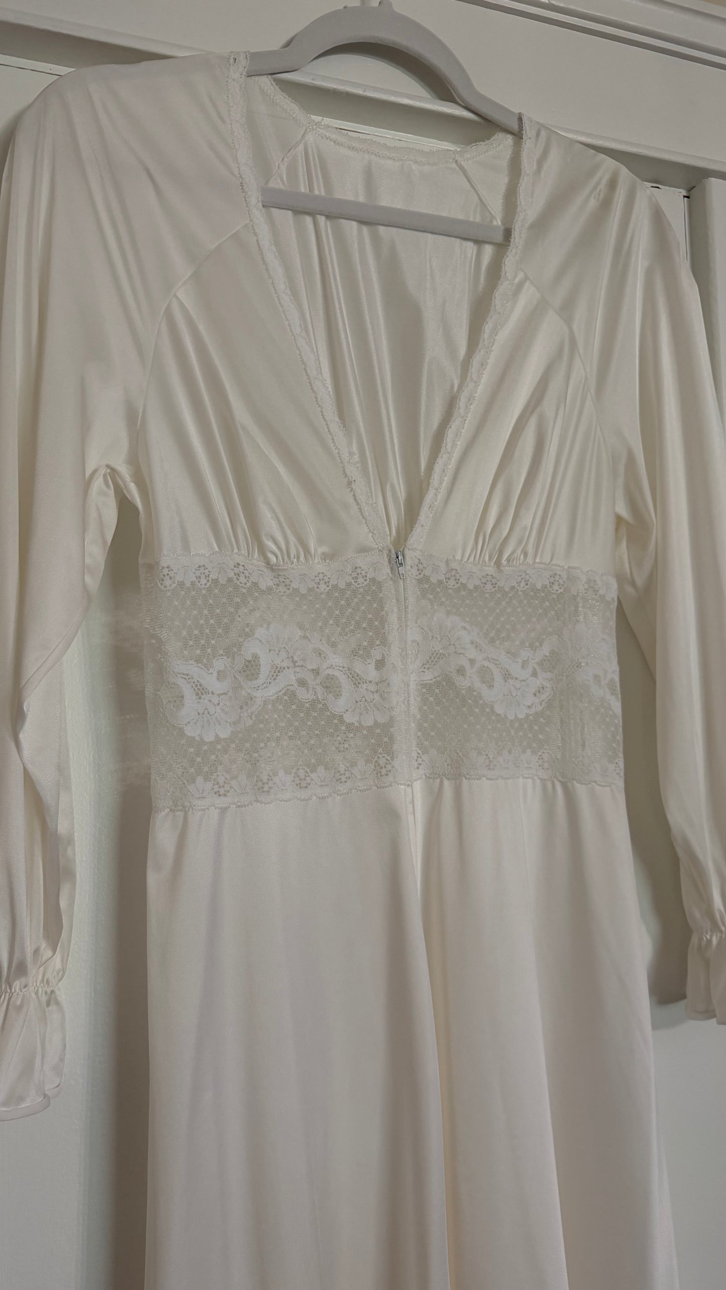 Lace Maxi Slip & Peignoir Set