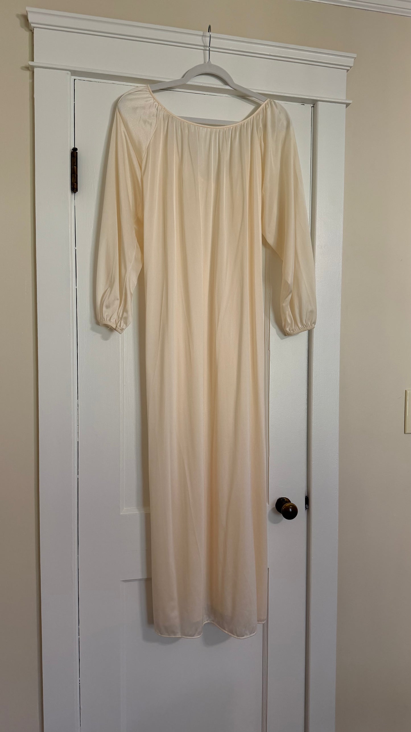 Tie Back Cream/Ivory Maxi Slip
