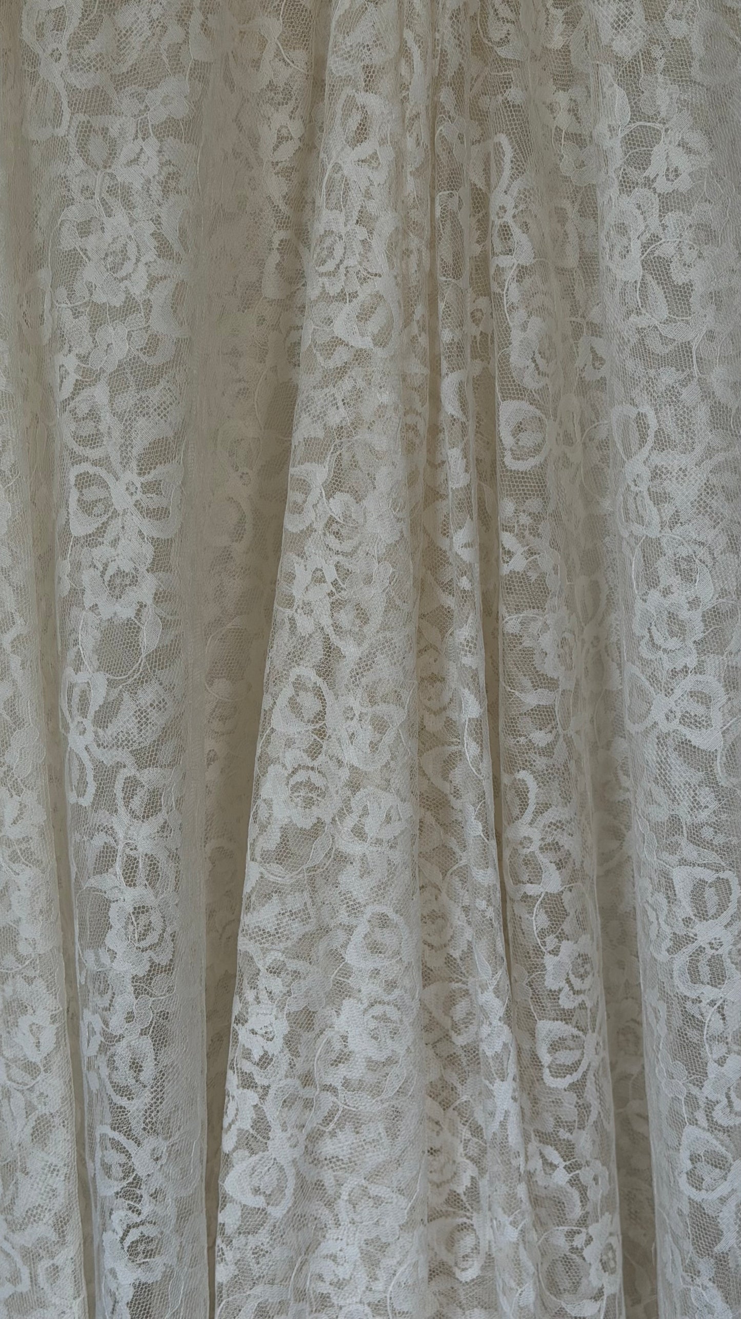 Rare Lace Peignoir Robe