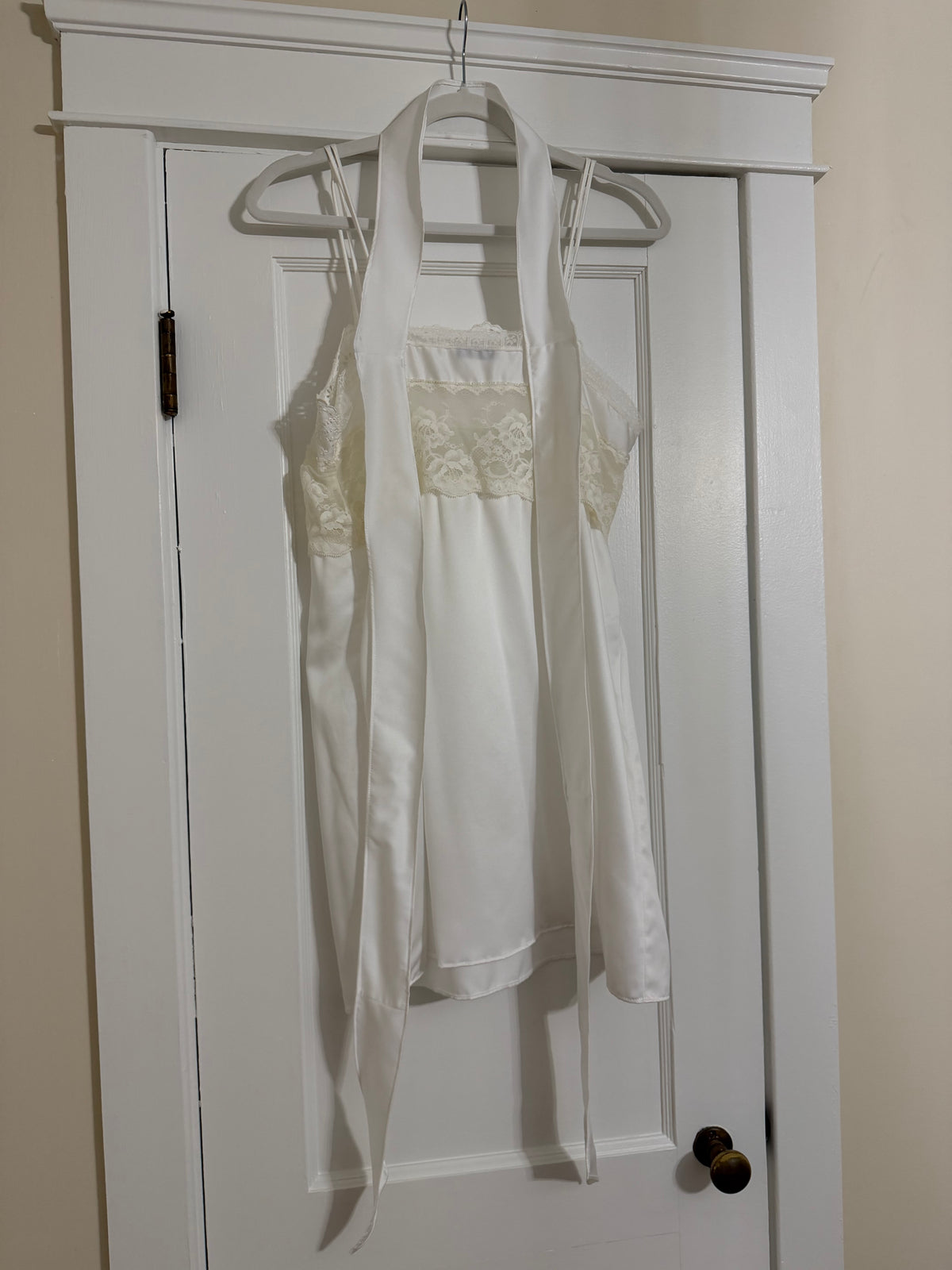 Mini Slip with Custom Matching Neck Scarf
