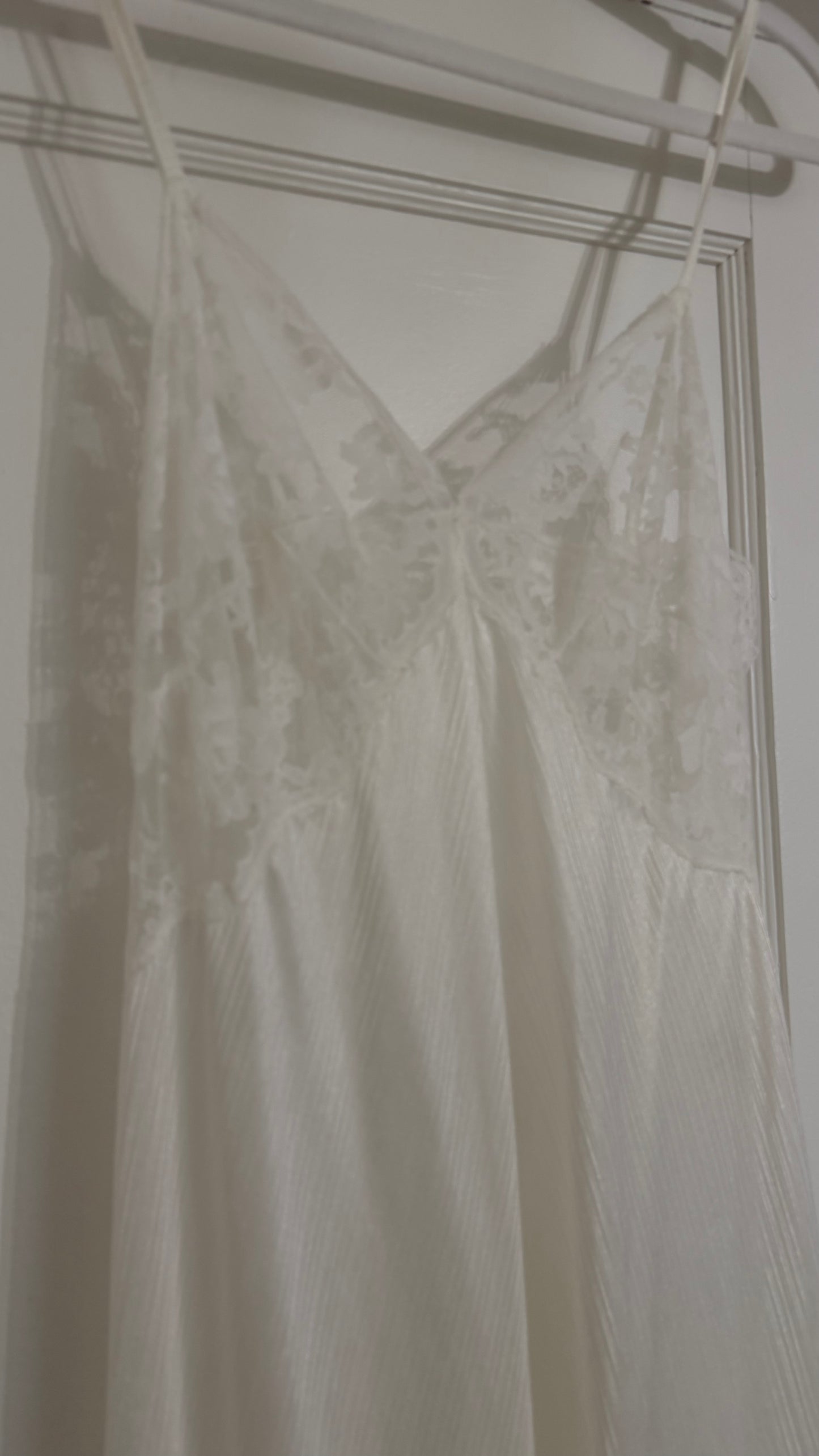 Lace-Detail Peignoir Set