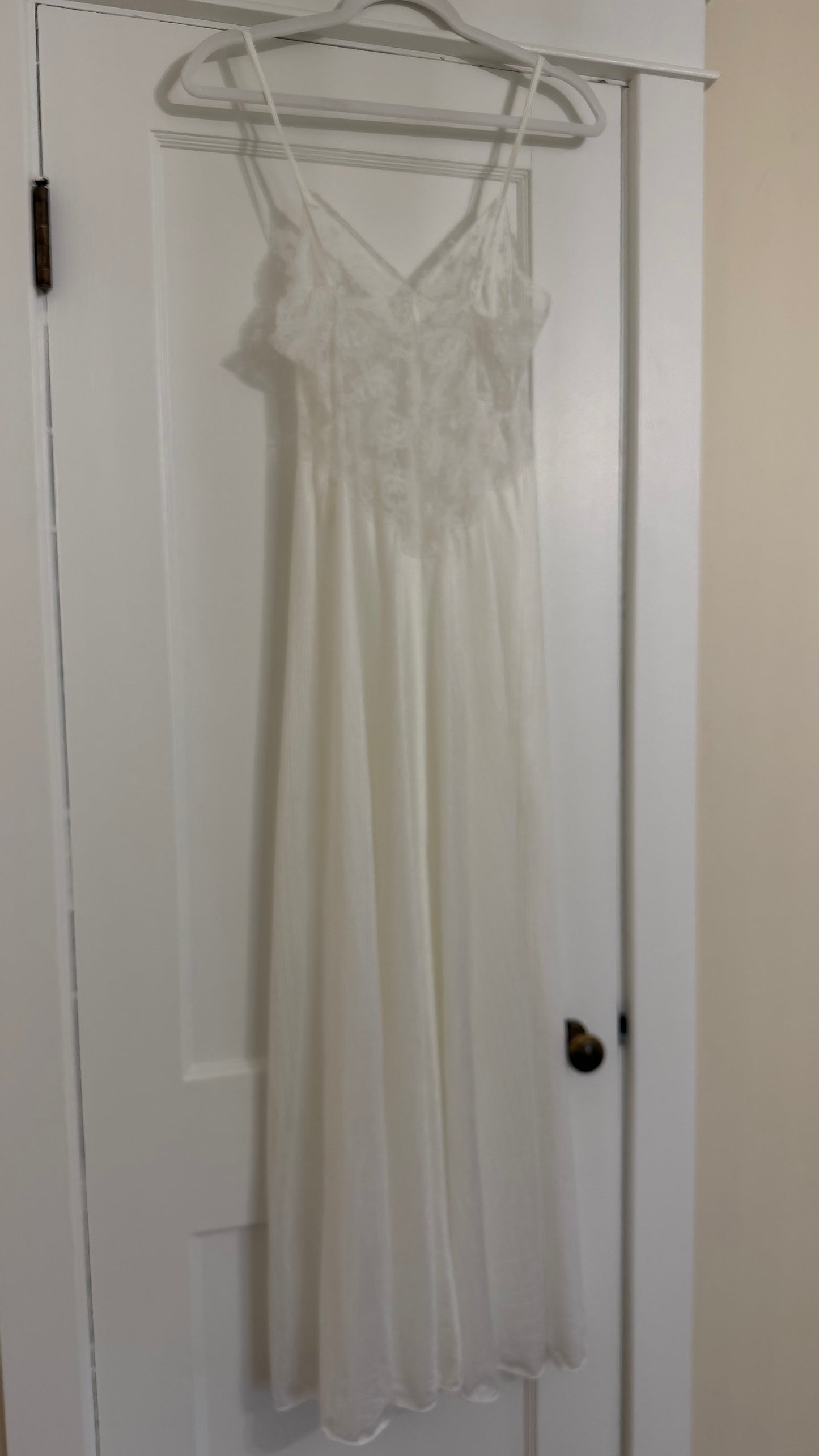 Lace-Detail Peignoir Set