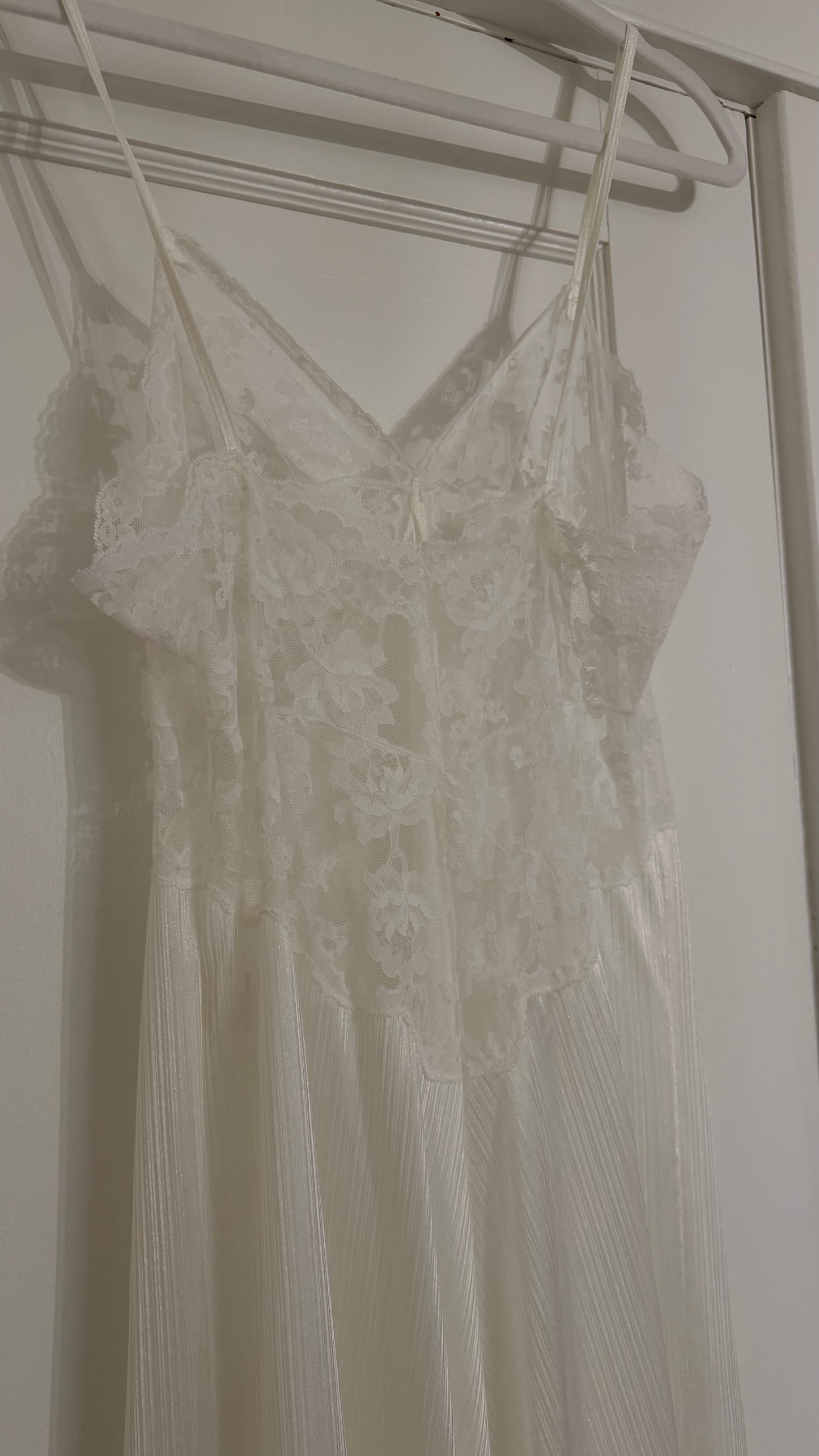 Lace-Detail Peignoir Set